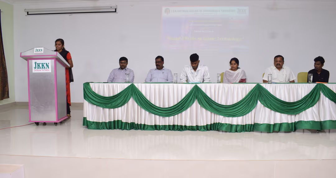 Seminar hall with audience