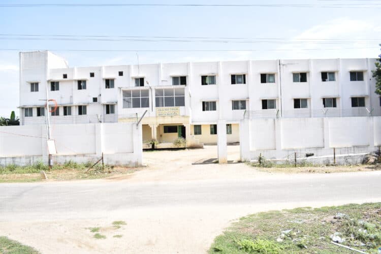 Boys hostel exterior view