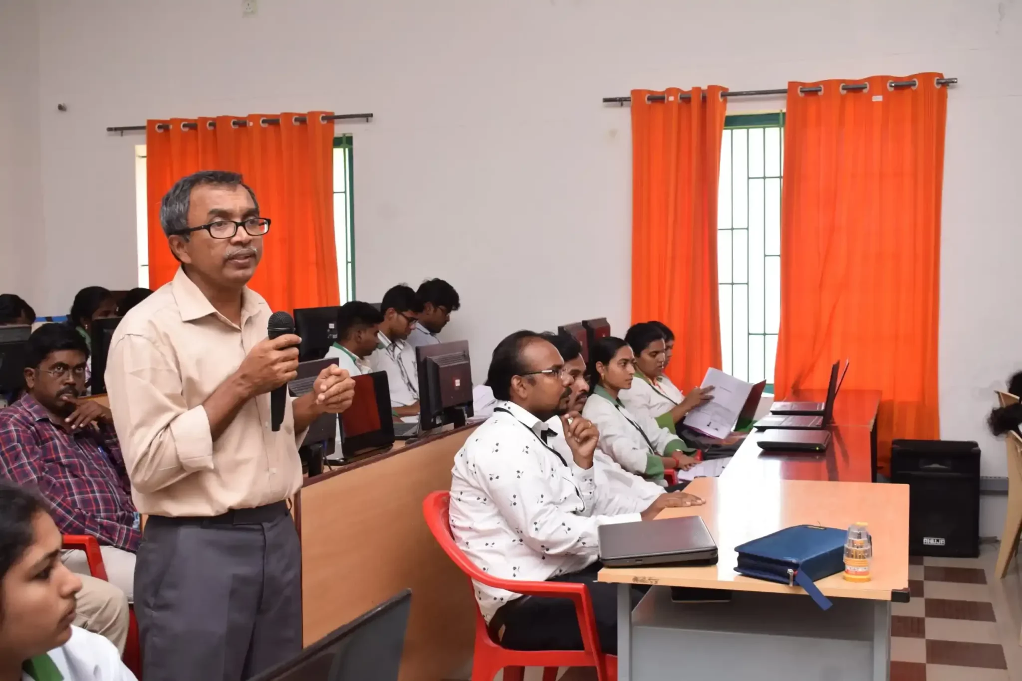 JKKN Dental College digital classroom with smart technology and modern facilities