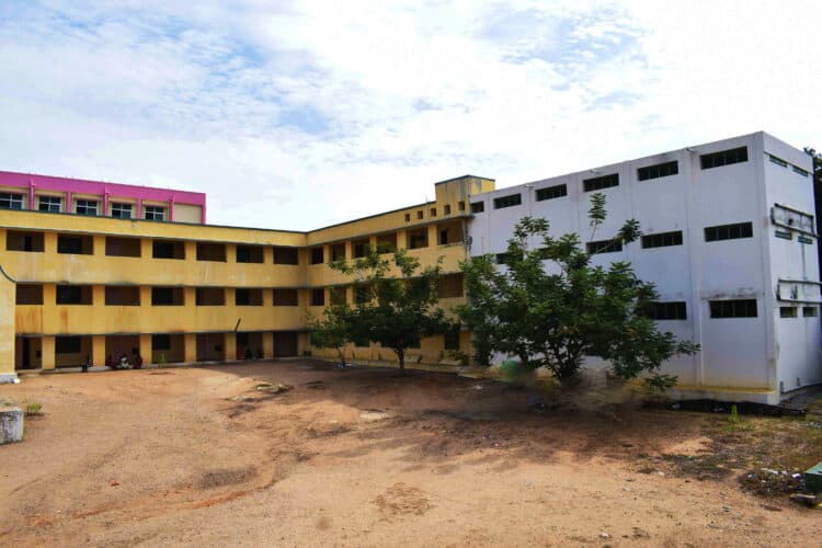 Girls hostel building exterior