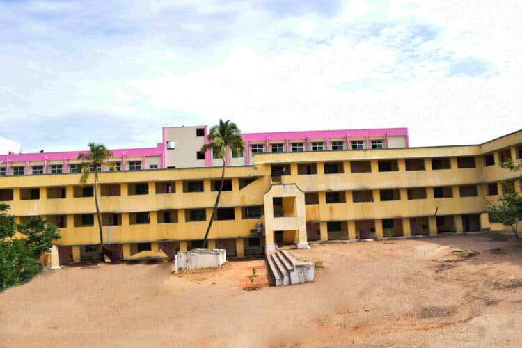 Girls hostel campus view